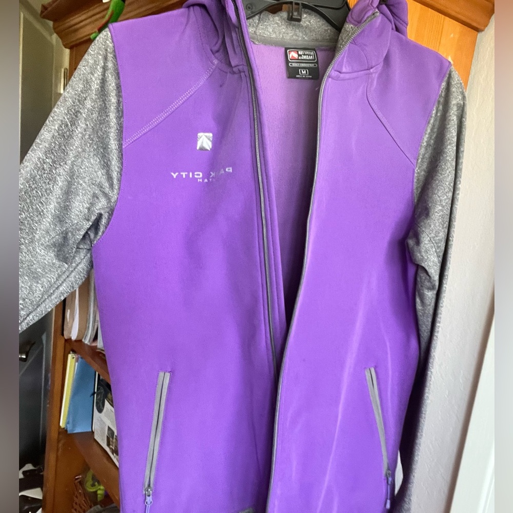 Purple and Gray Women's Jacket